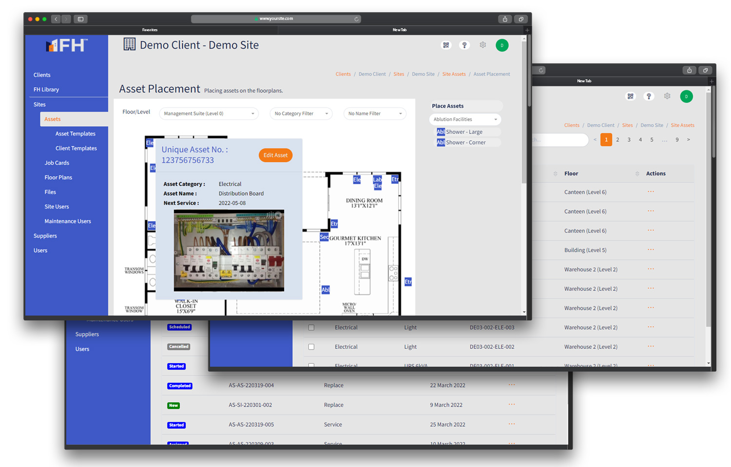 FaciliHub-Interface-Multi